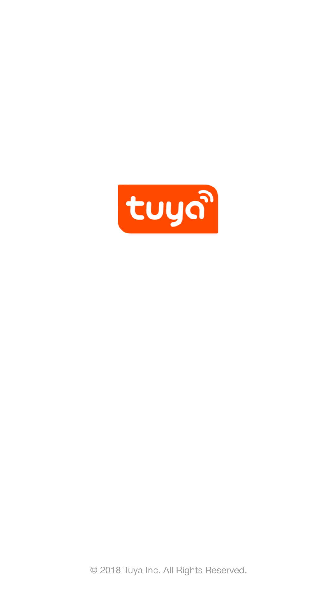 TUYA App Screen 1